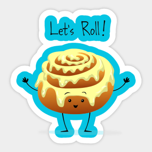 LET'S ROLL! Sticker